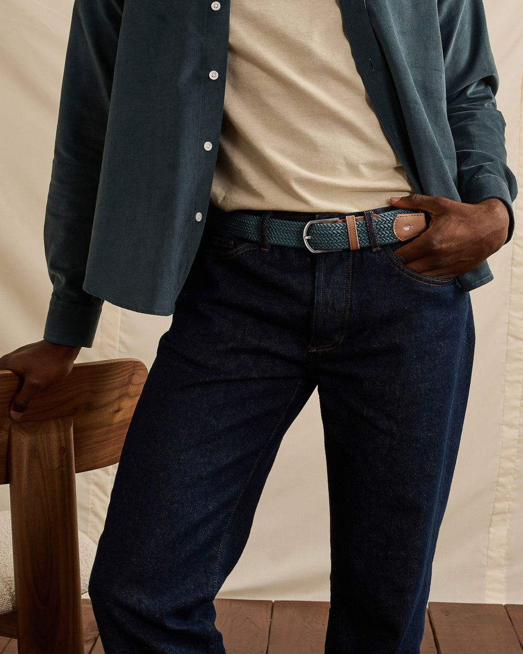 Ceinture tressee BELT - 1