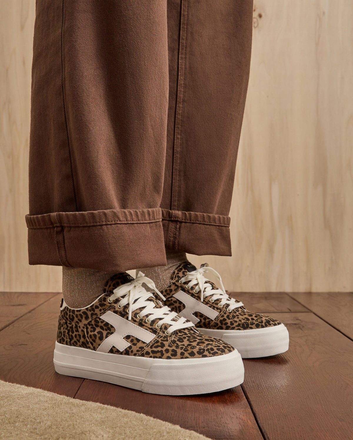 Tennis basses WALNUT PLATFORM - 34