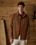 Surchemise camel coton bio - 1