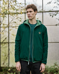 Veste imperméable réversible vert sapin - 1