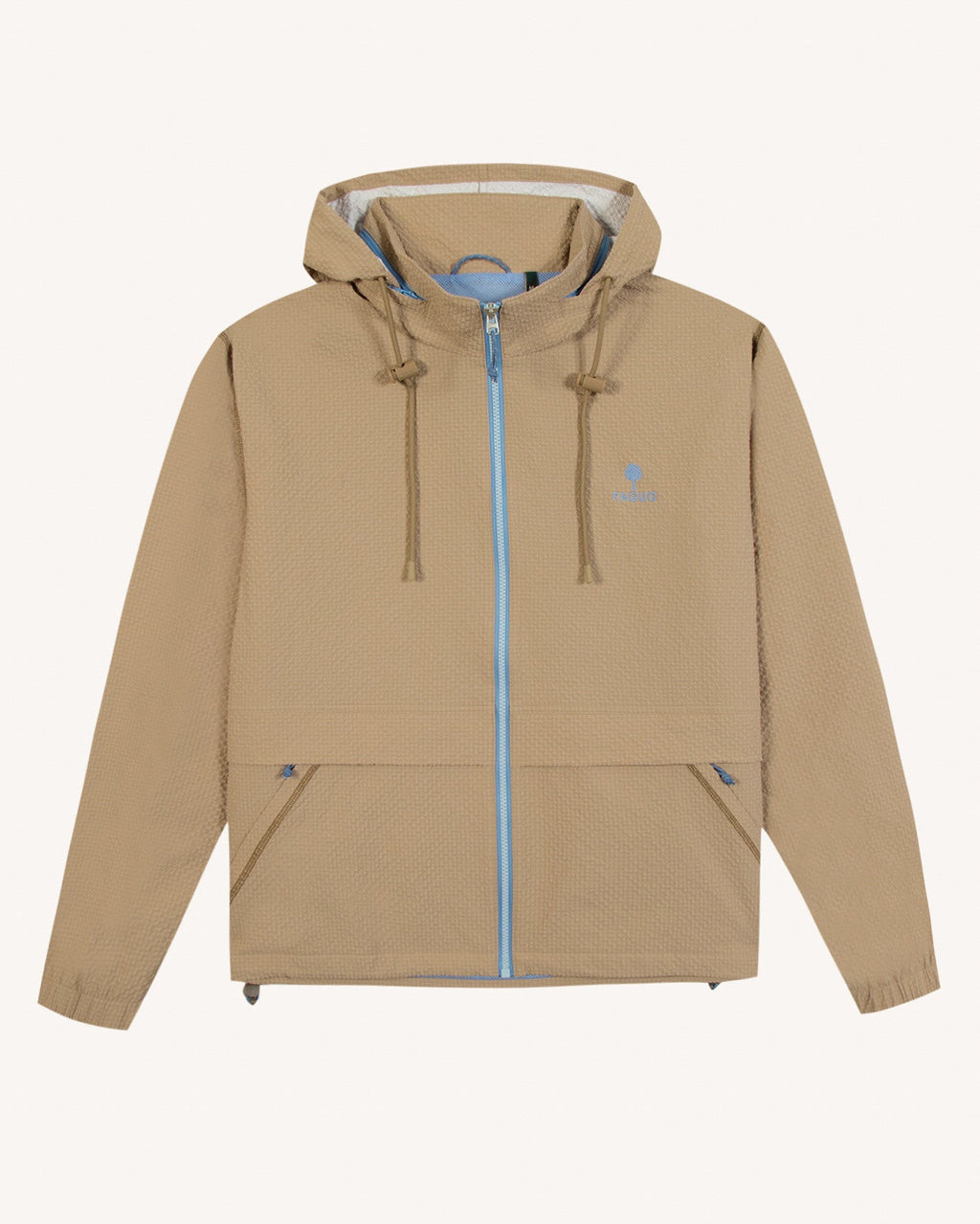 Blouson imperméable taupe - 2