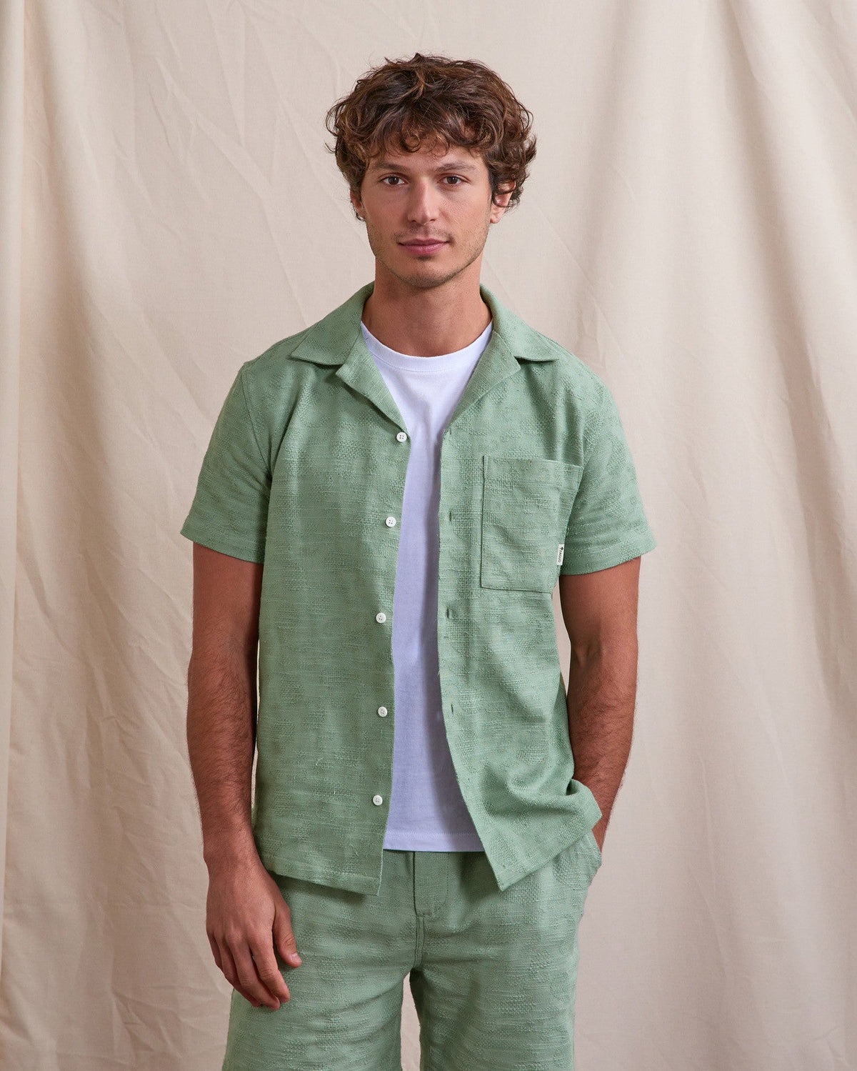 Chemise mc PAIOLIVE - 5