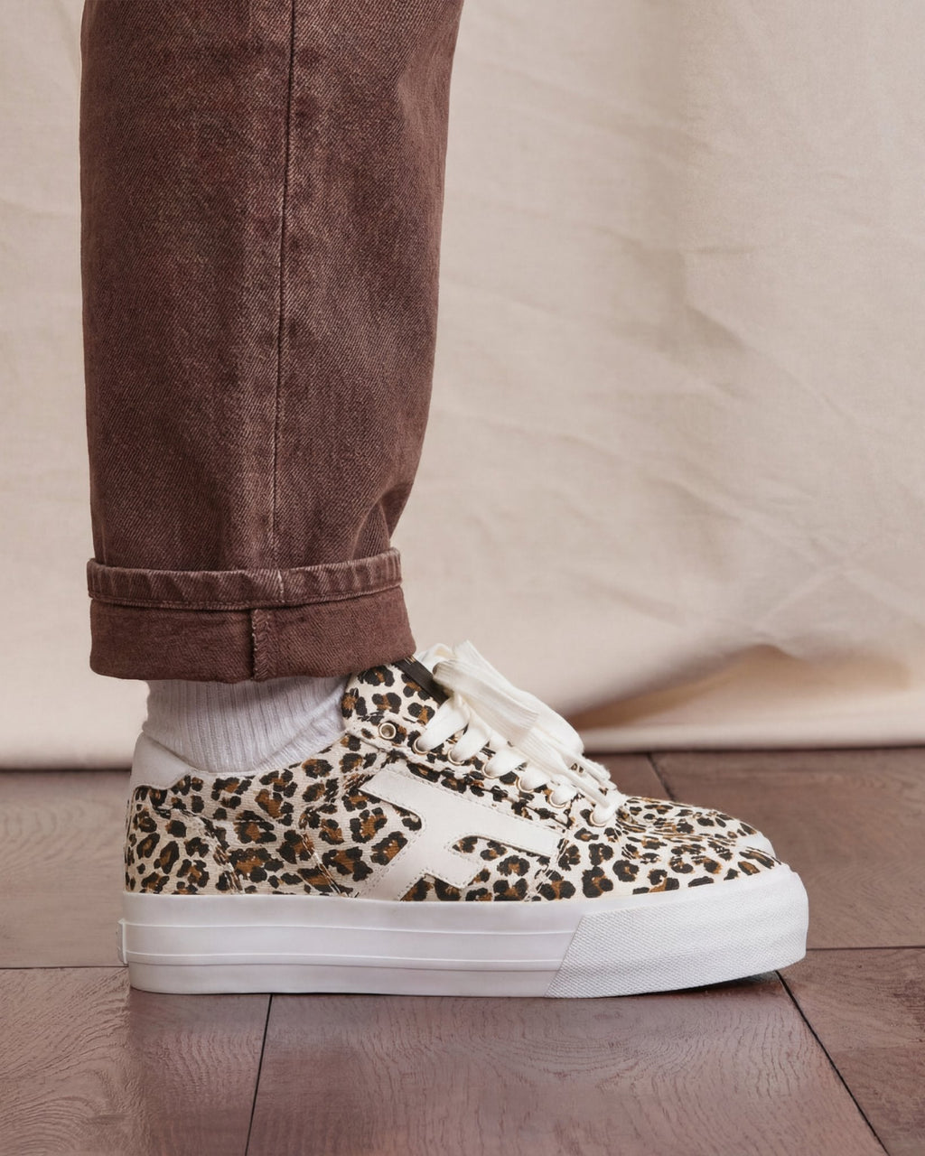 Tennis basses WALNUT PLATFORM - 10