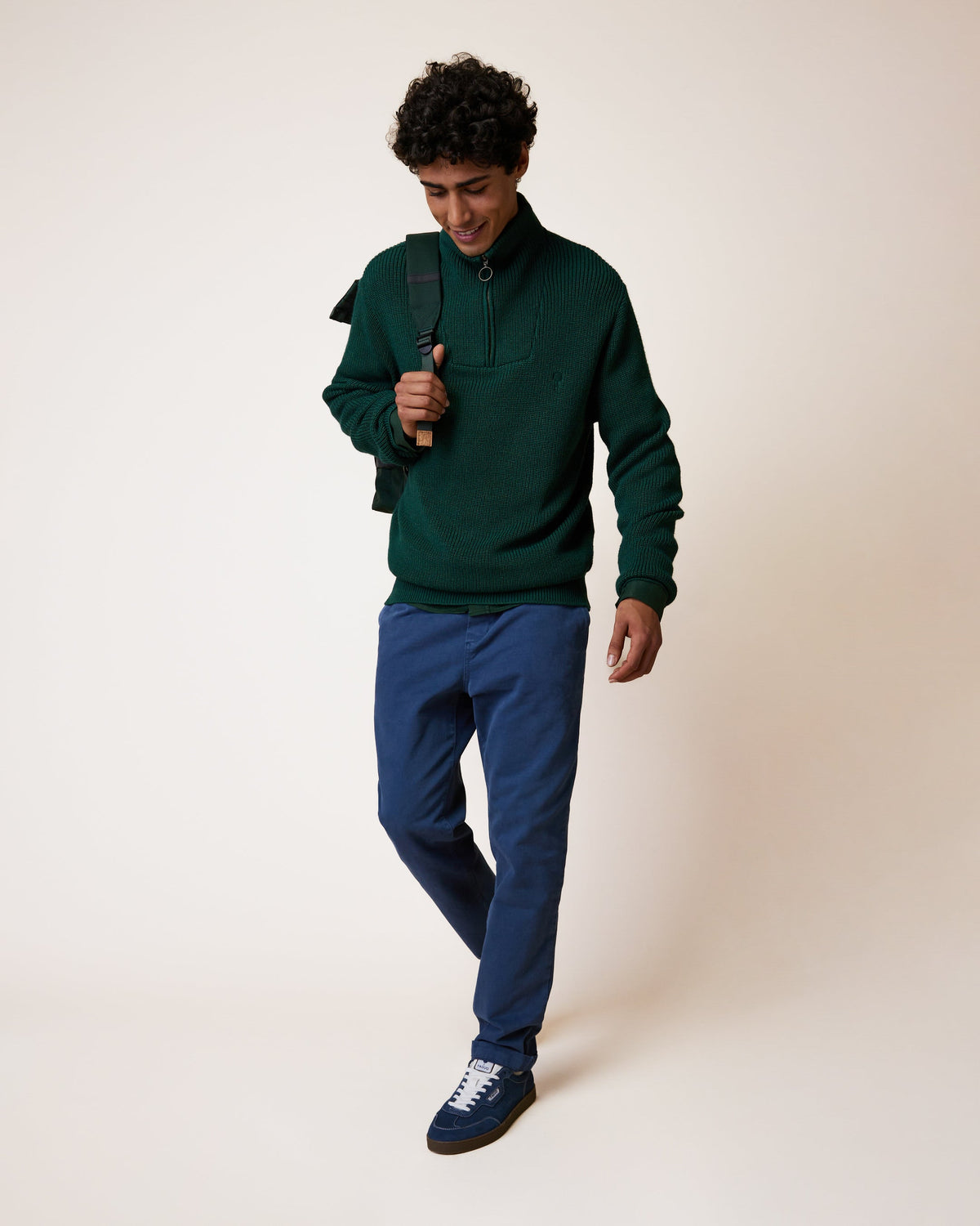 Pull col zipe ARDENNE - 1