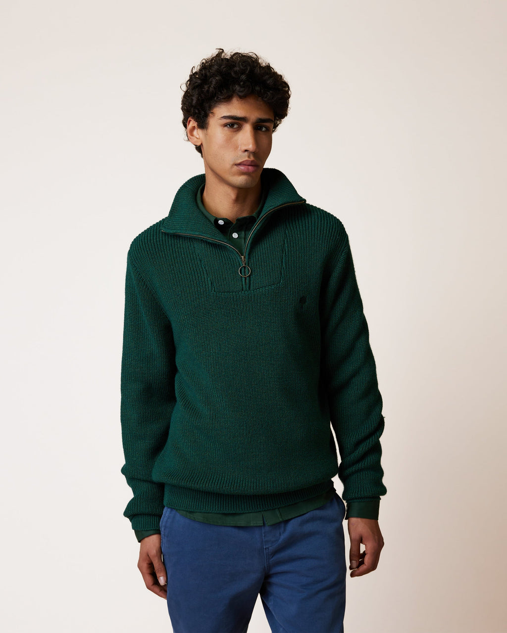 Pull col zipe ARDENNE - 2