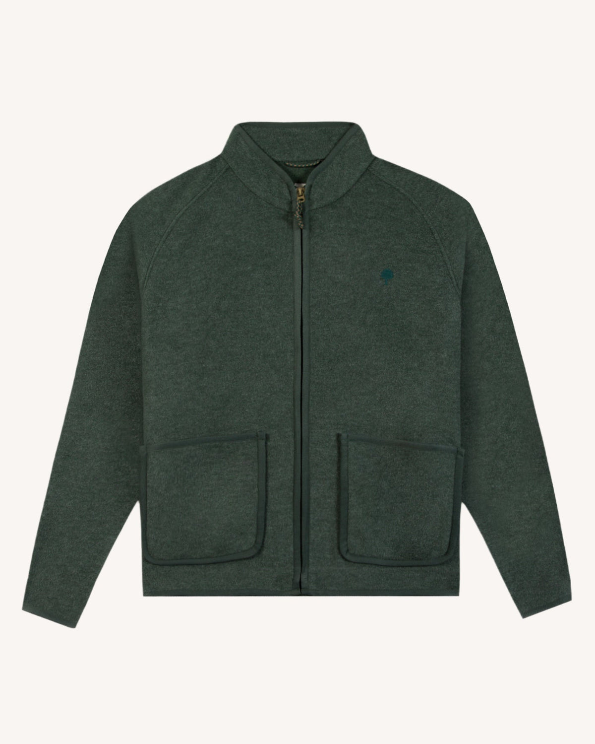 Veste polaire vert foncé - 2