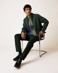 Veste polaire vert foncé - 1